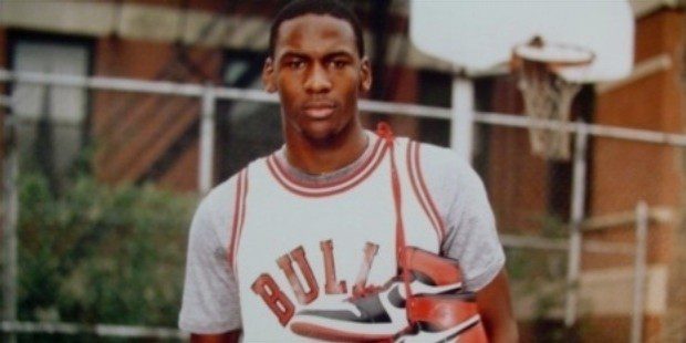 Before he became a valuable player with the Chicago Bulls, young Michael Jordan









