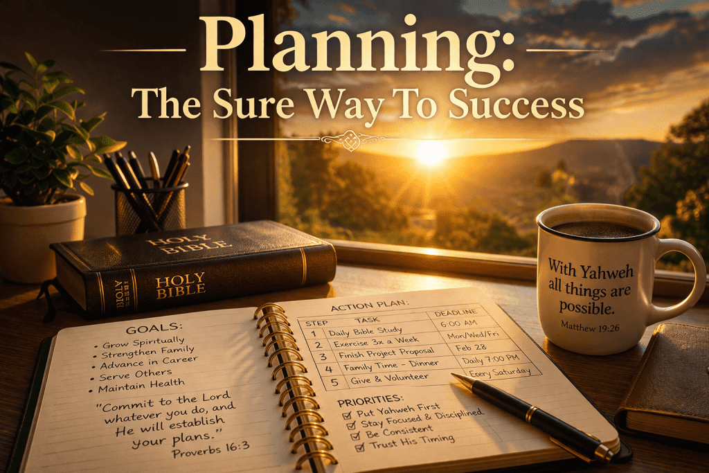Planning The Sure Way To Success.