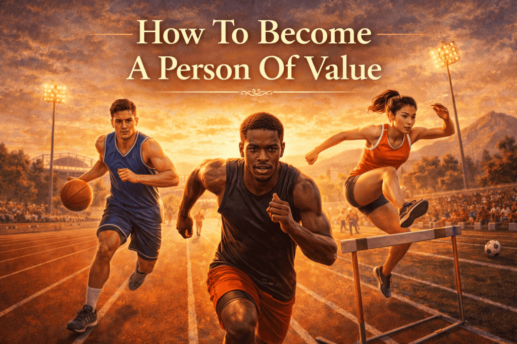 How to become a person of value