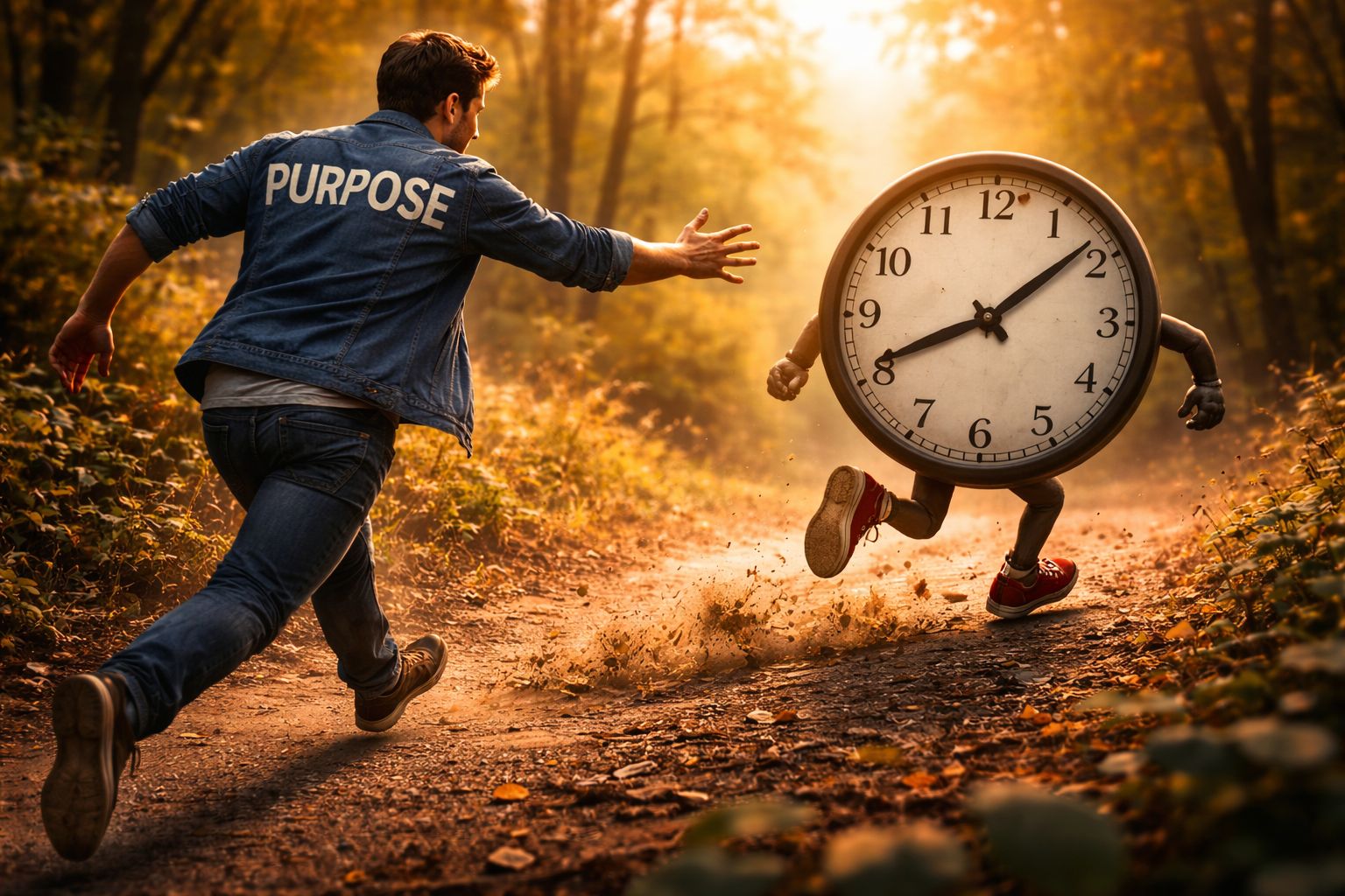 Chasing time through the forest