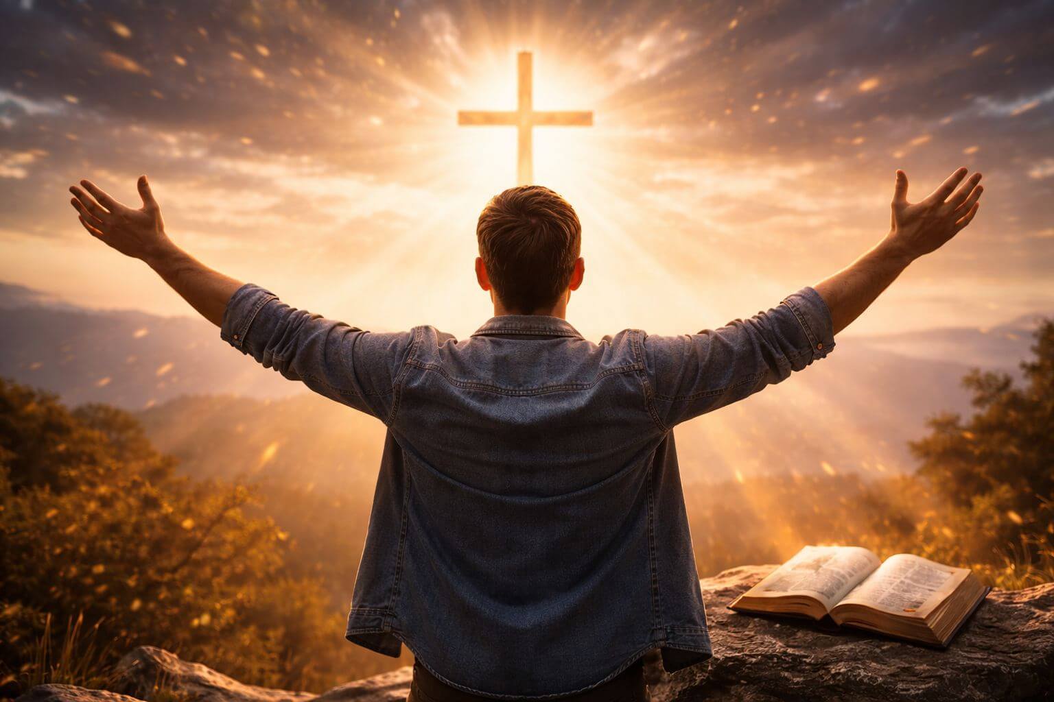 Grace in the golden light