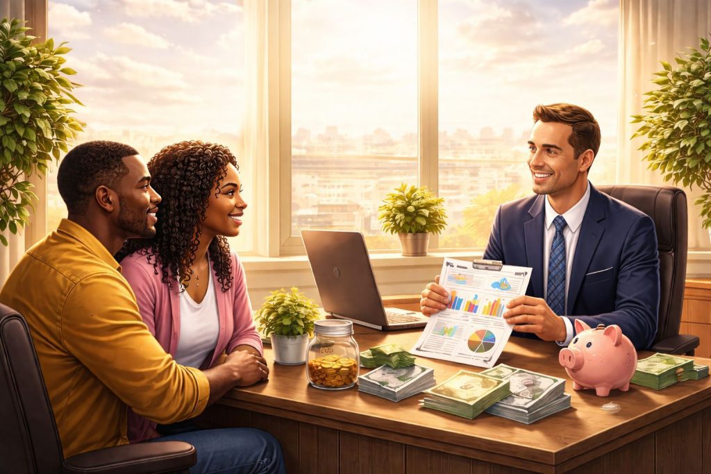 Consultingbank manager about investing money