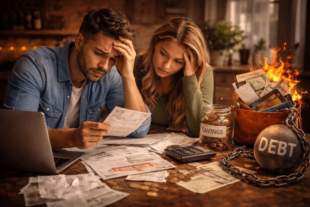 Financial stress and anxiety